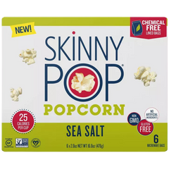 Sea Salt Popcorn - Microwave