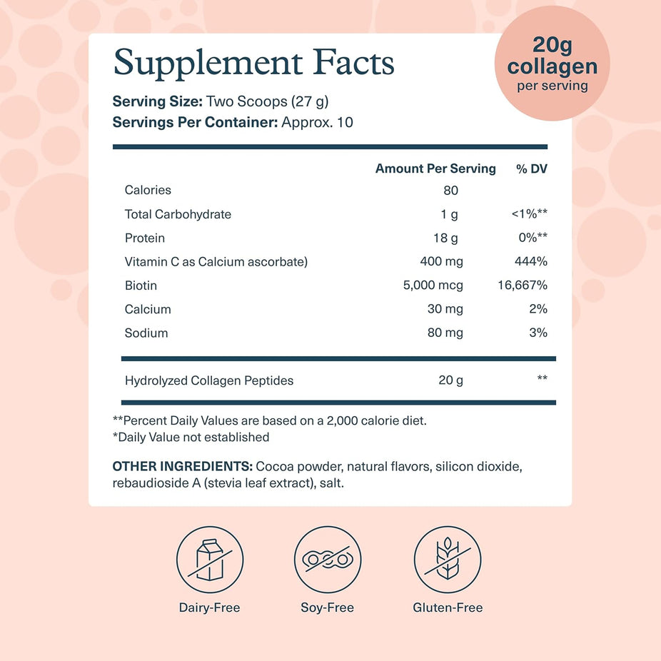 Chocolate Collagen Powder