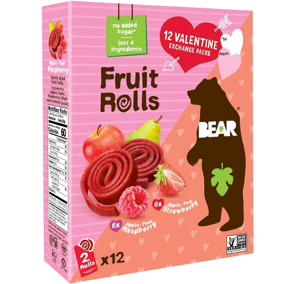 Yoyo Valentine's Fruit Snack