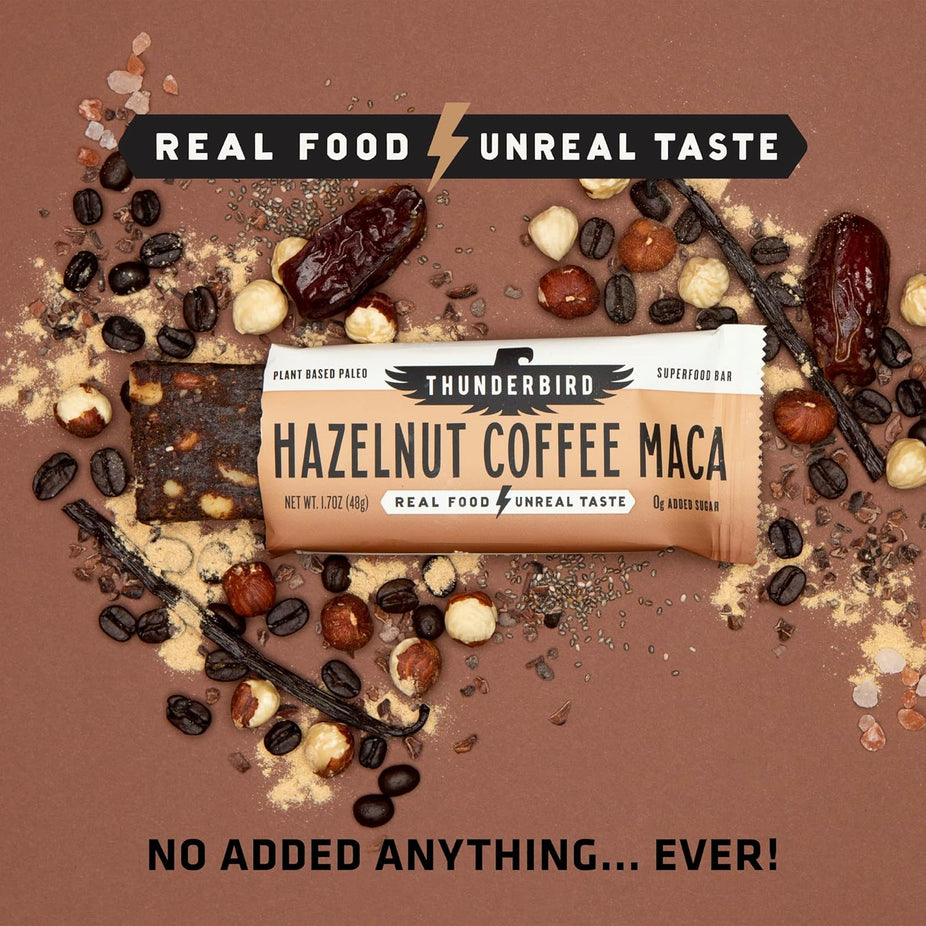 Hazelnut Coffee Maca Bars (12 CT) - DUP Do NOT USE