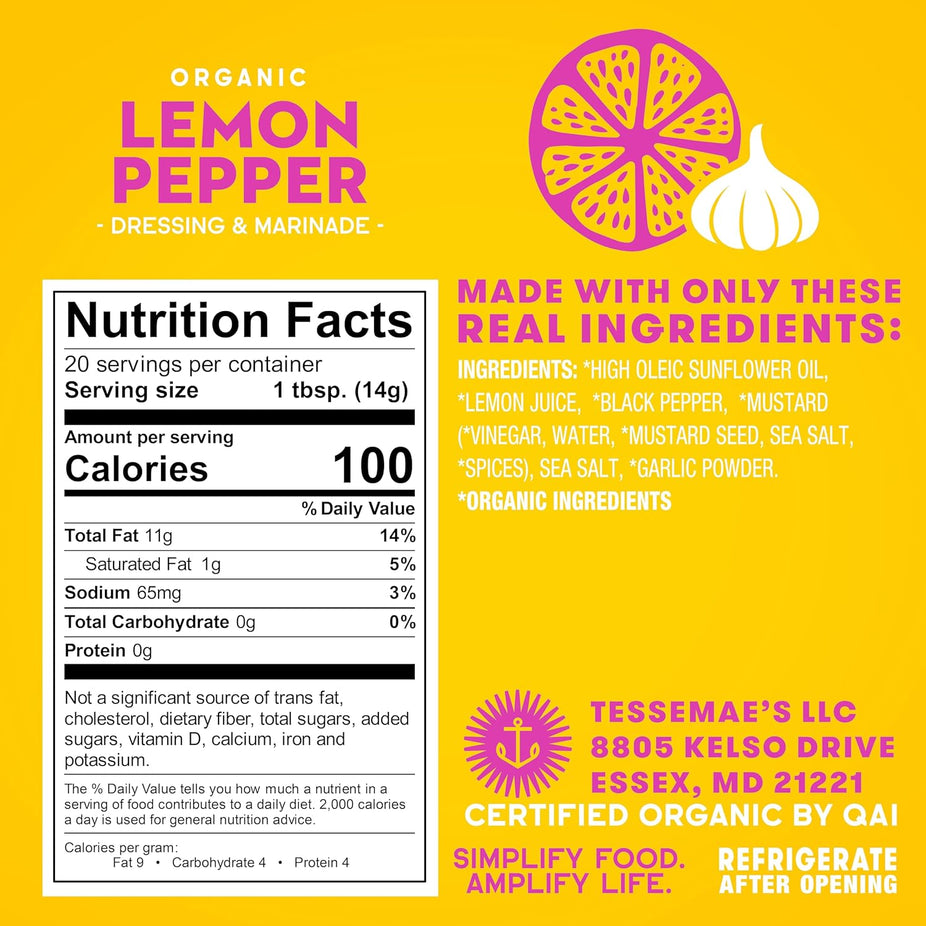 Lemon Pepper Dressing & Marinade