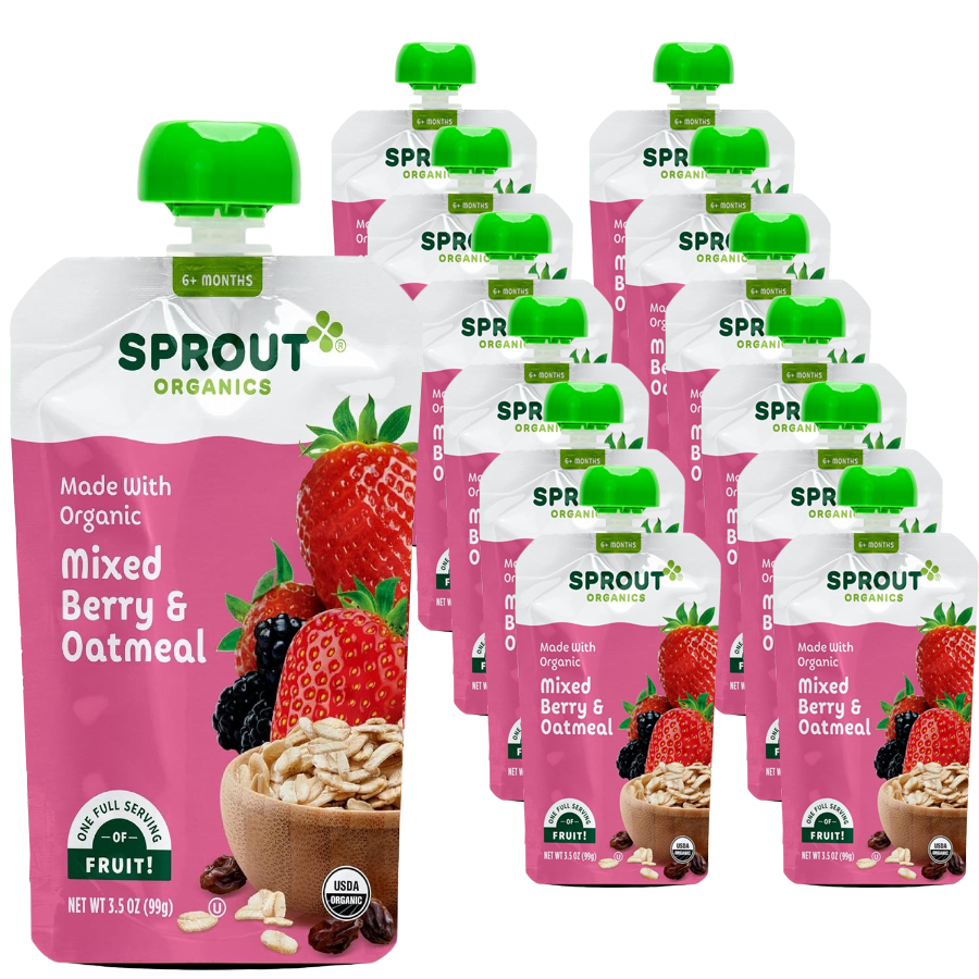 Mixed Berry and Oatmeal (6+ Months) (12 Pack)