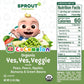 CoComelon Yes, Yes, Veggie, Fruits, Grains (12 Pack)