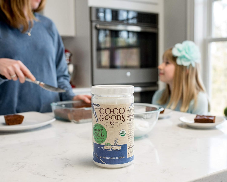Organic Virgin Coconut Oil - 60 oz Cold Pressed