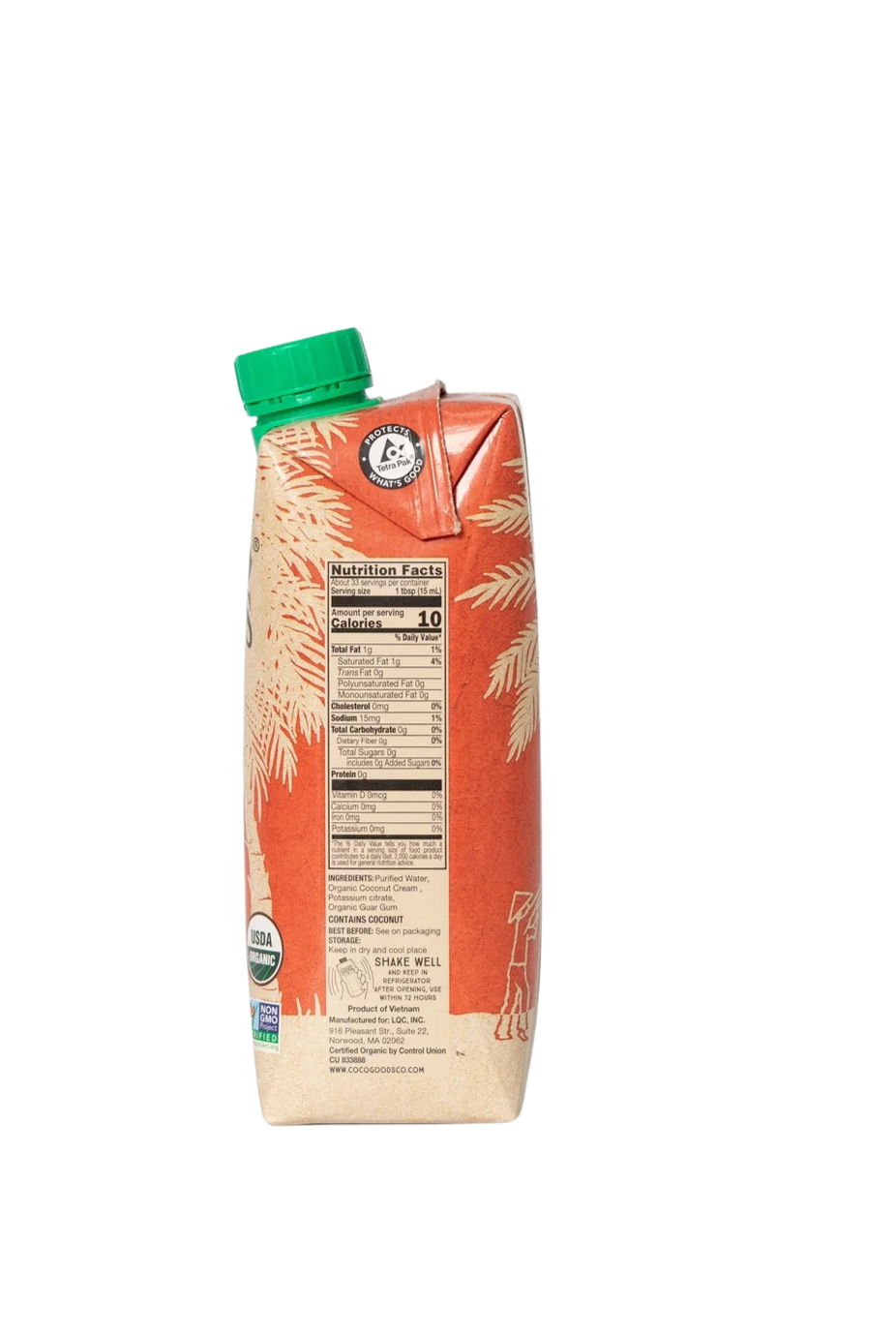Organic Coconut Creamer - Unsweetened Original