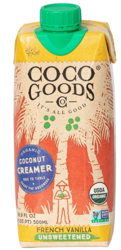 Organic Coconut Creamer - Sweetened French Vanilla