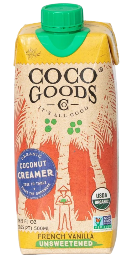 Organic Coconut Creamer - Unsweetened French Vanilla