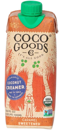 Organic Coconut Creamer - Sweetened Caramel
