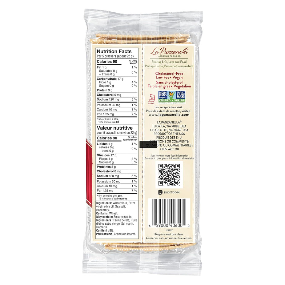 Mini Rosemary Croccantini Crackers