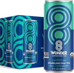 Apple Ashwagandha Sparkling Chai Tea (12 Pack)