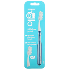 Aluminum Toothbrush Starter Kit - Blue