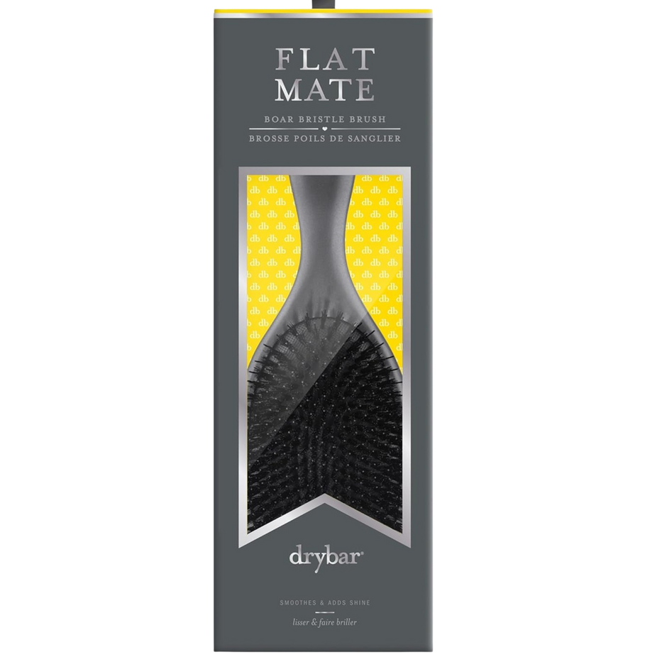 Flat Mate Boar Bristle Hair Brush
