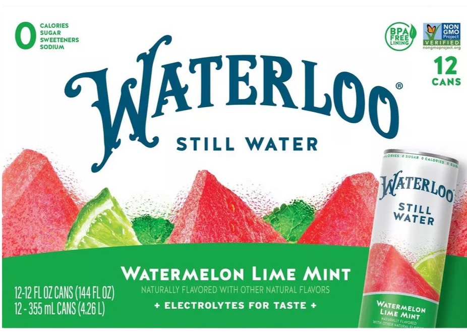 Watermelon Lime Mint Still Water (12 Pack)