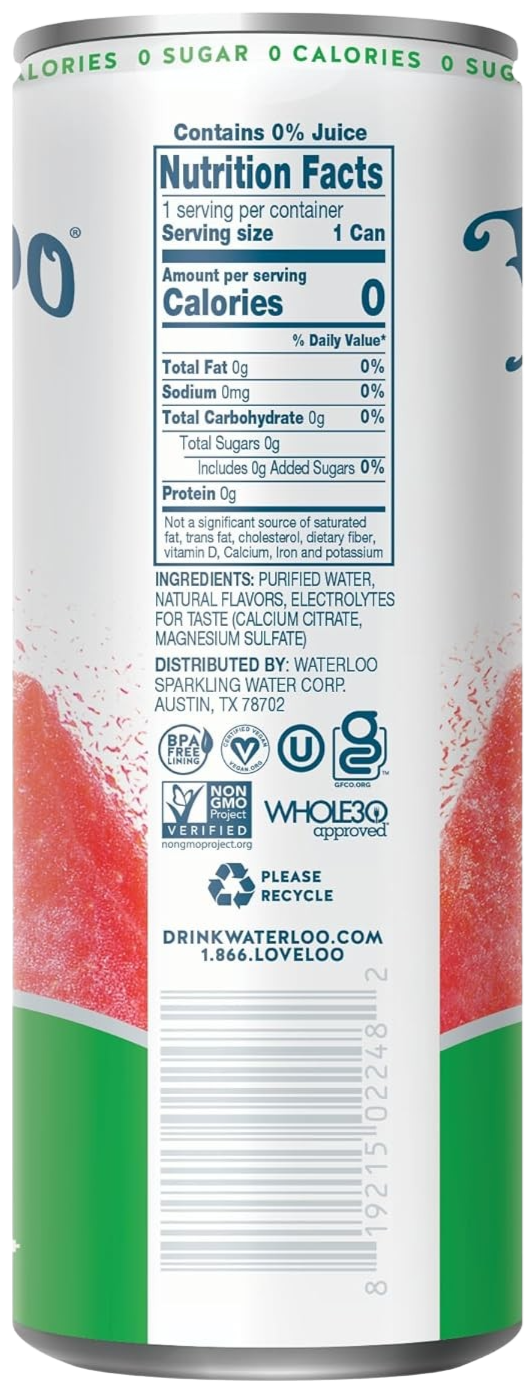 Watermelon Lime Mint Still Water (12 Pack)