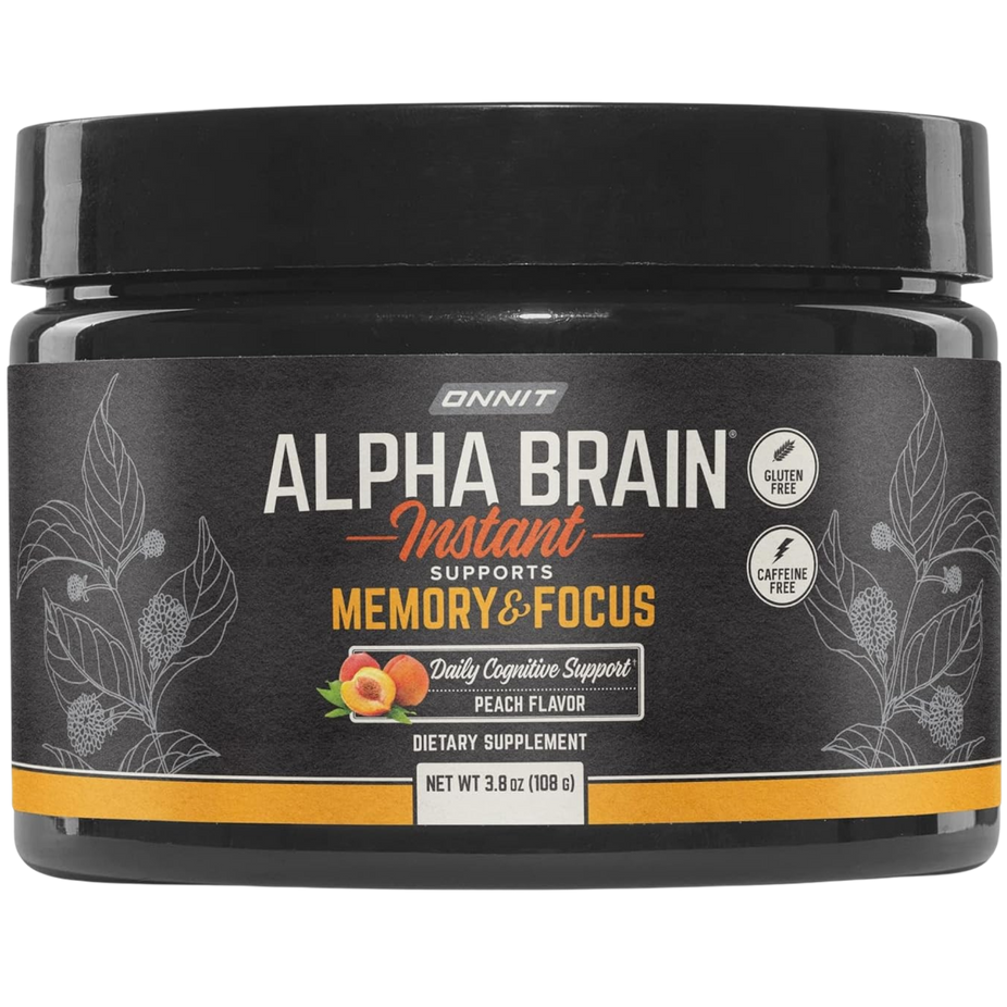 Alpha Brain Powder - Peach