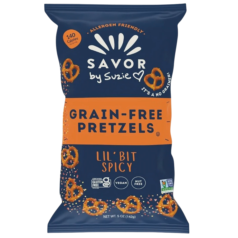 Grain Free Lil Bit Spicy Pretzels
