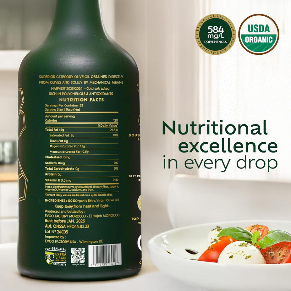 Organic Extra Virgin Olive Oil