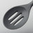Silicone Slotted Spoon - Dark Grey