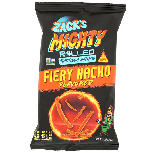 Fiery Nacho Rolled Tortilla Chips