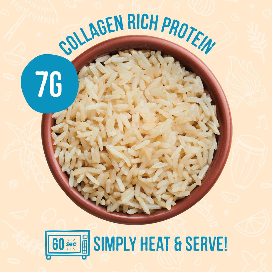 RTE Rice Cooked in Bone Broth Sea Salt (6 Pack)