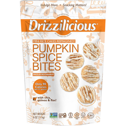 Pumpkin Spice Bites Rice Crisps