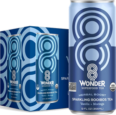 Sparkling Roobios Tea Vanilla + Moringa (12 Pack)