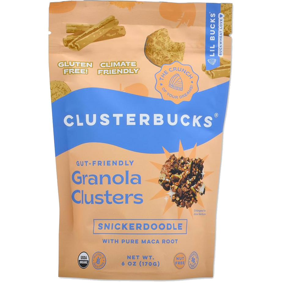Organic Snickerdoodle Clusterbucks Granola