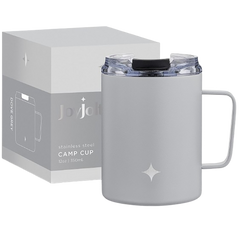12oz Coffee Mug with Handle - Grey
