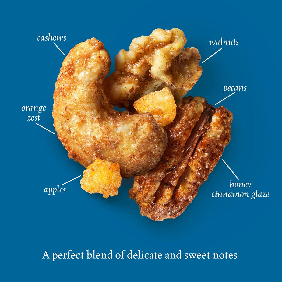 Honey Cinnamon Cashews Glazed Mix (18 CT)
