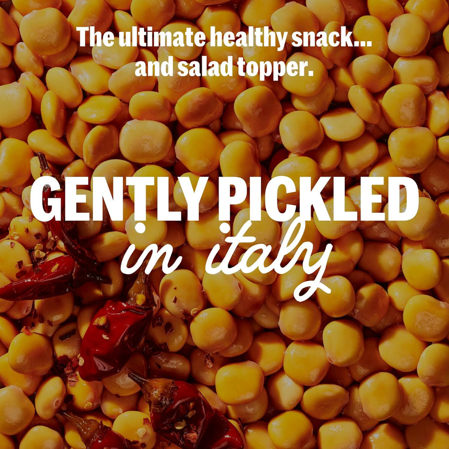 Chili Pepper Italian Snacking Lupini Beans (8 Pack)