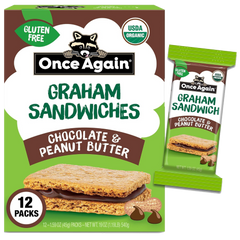 Chocolate Peanut Butter Graham Cracker Sandwiches (12 CT)