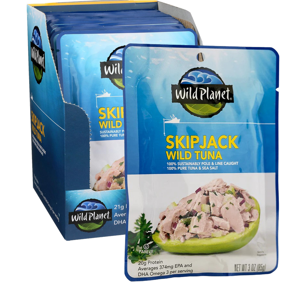 Skipjack Wild Tuna Pouch (24CT)