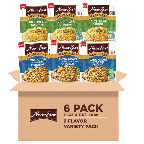 Heat & Eat Rice Pilaf & Blends - Variety (6 Pack)