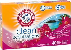 Fresh & Soft Fabric Softener Sheets (40 CT) - Tropical Paradise