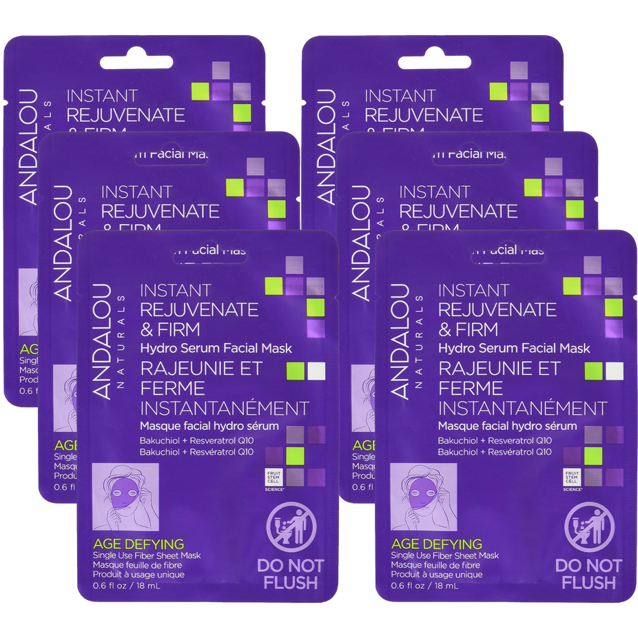 Age Defying Instant Rejuvenate and Firm Sheet Mask (6 Pack)