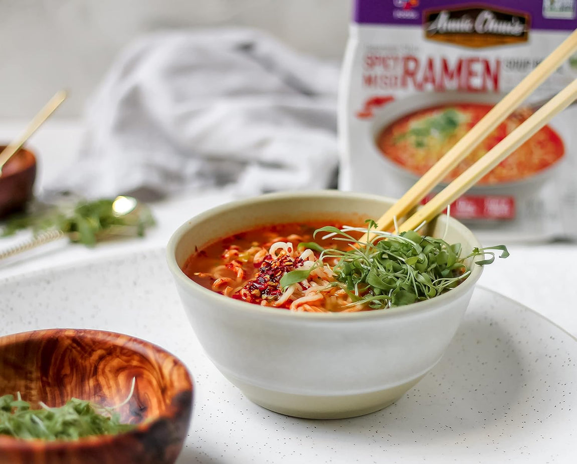 Spicy Miso Ramen Soup Bowl
