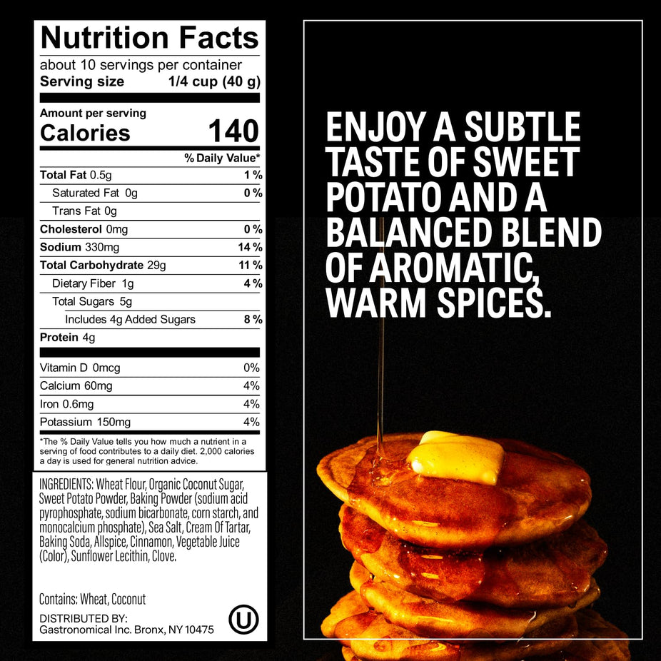 Pancake & Waffle Mix- Sweet Potato