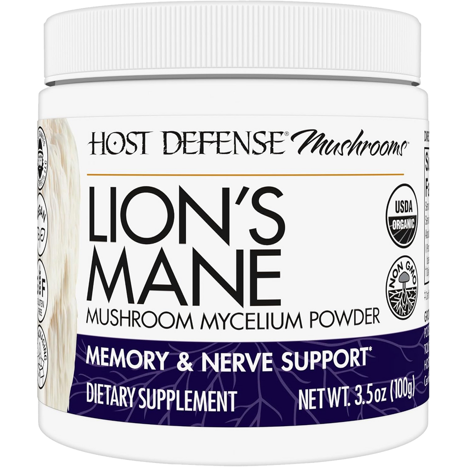 Lion's Mane Powder - Brain Health Support Supplement