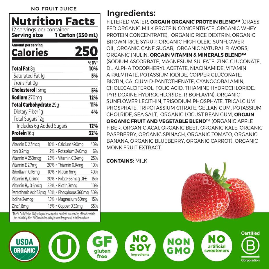 Strawberries And Cream Nutritional Shake (4 Pack)