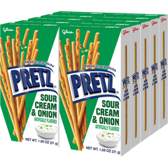 Pretz Sour Cream & Onion Baked Snack Sticks (10 CT)