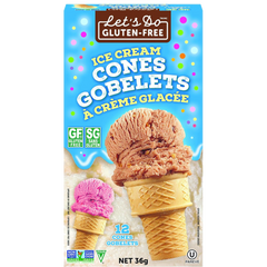 Gluten Free Ice Cream Cones (12 CT)