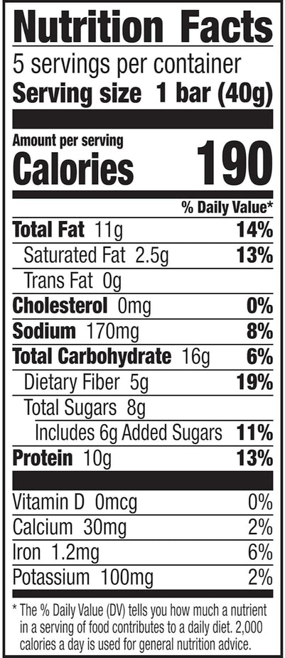Blueberry Nut Protein Chewy Bars (5 CT)