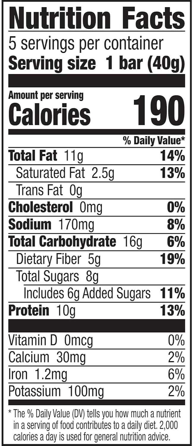 Blueberry Nut Protein Chewy Bars (5 CT)