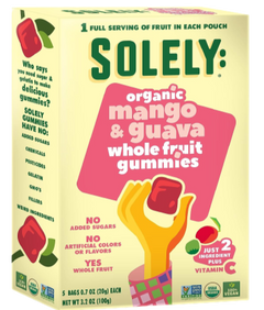 Organic Whole Fruit Gummies Mango & Guava