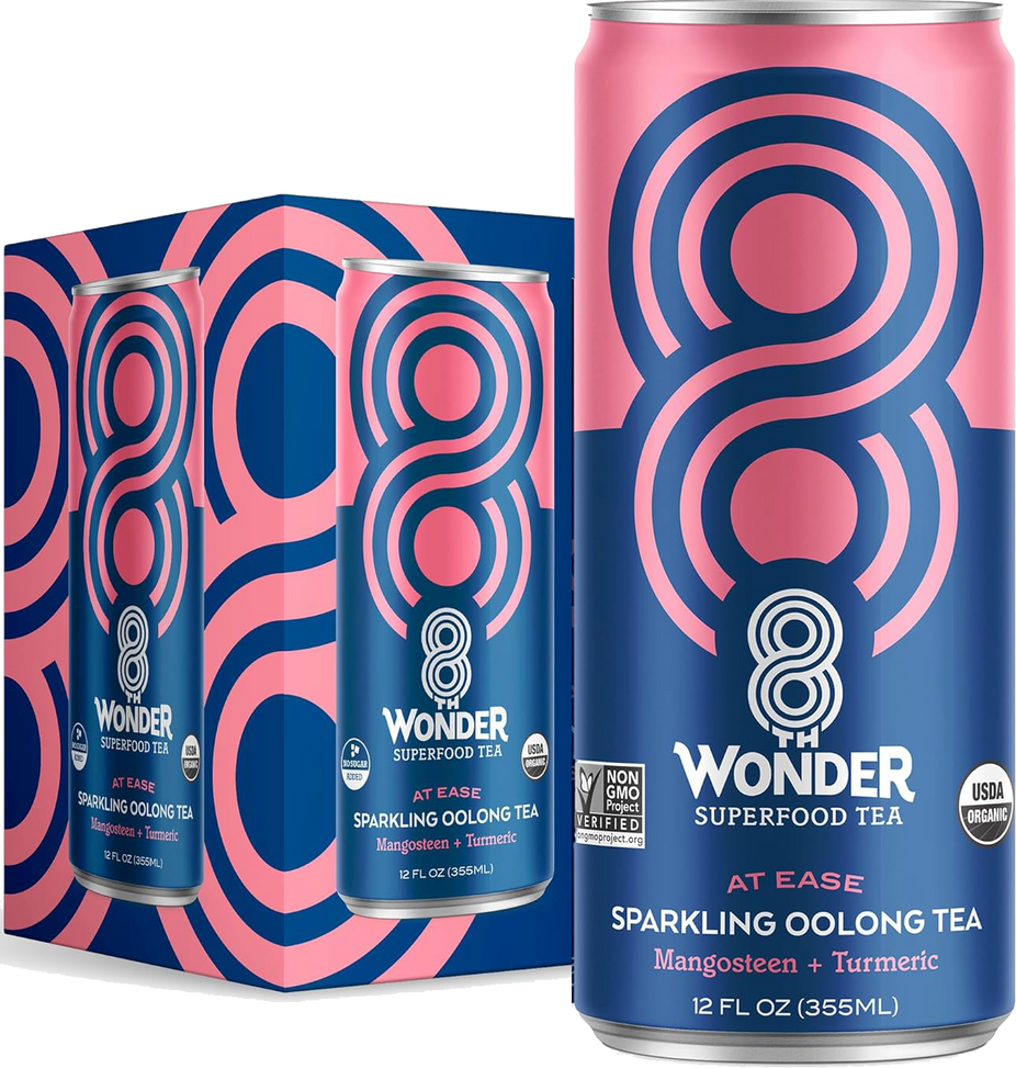 Sparkling Oolong Tea Mangosteen + Turmeric (12 Pack)
