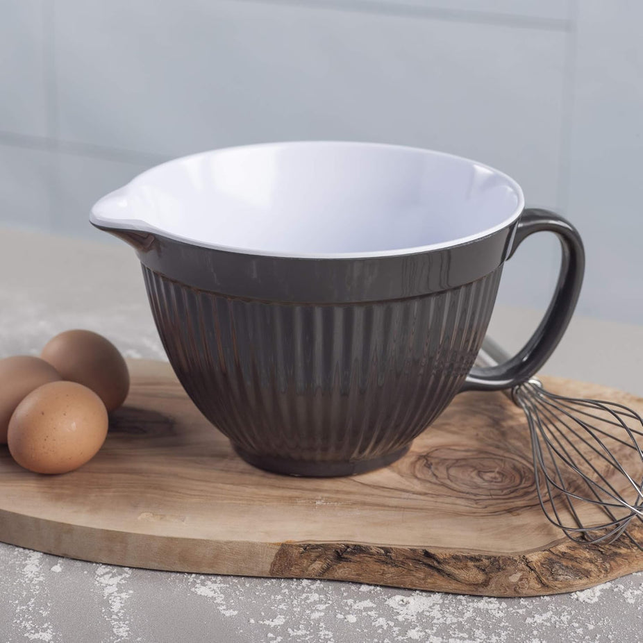 Two Tone Mixing Bowl - Dark Grey