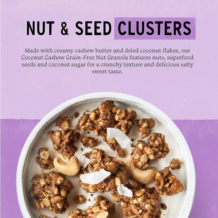 Grain-Free Coconut Cashew Granola