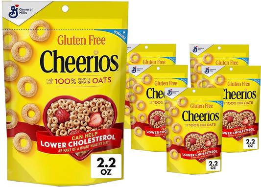 Cheerios - Toasted Whole Grain Oat Cereal (5 Pack)