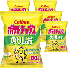 Seaweed & Salt Potato Chips (6 Pack)