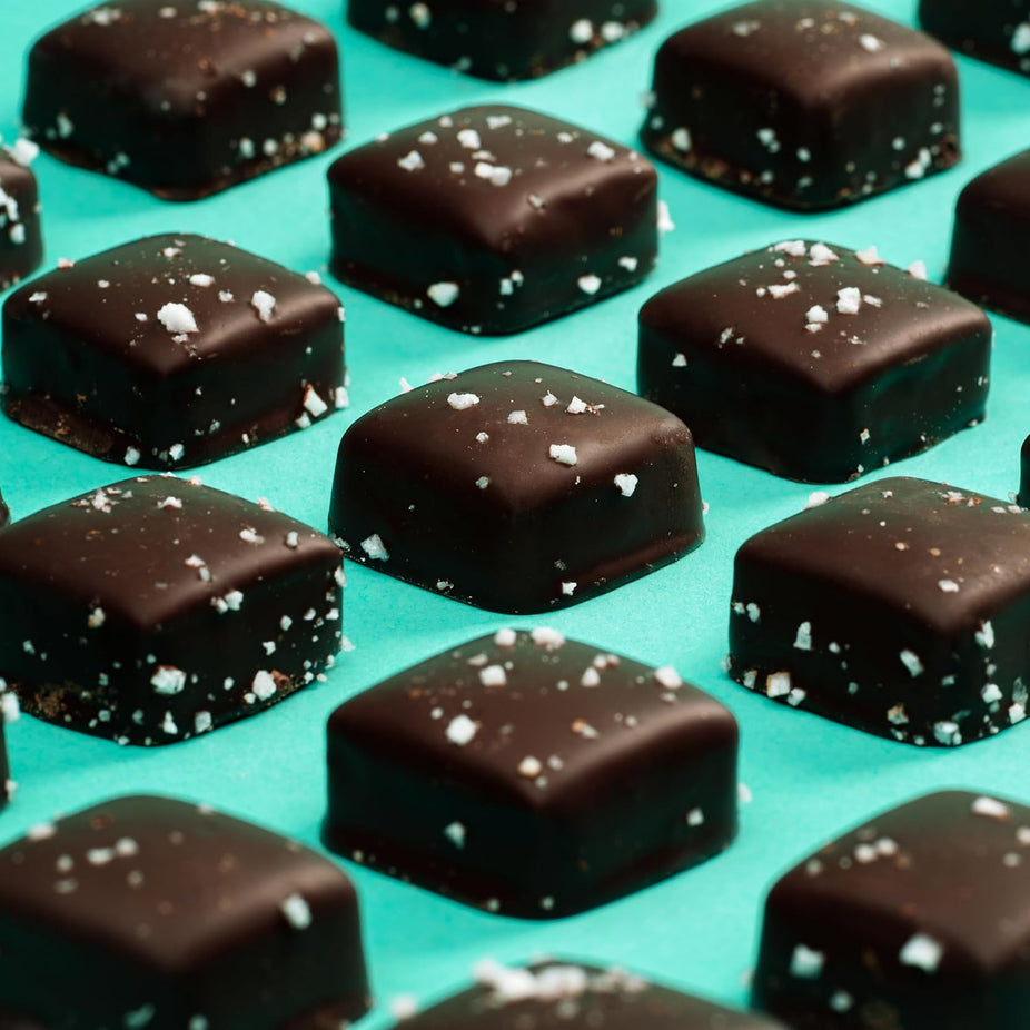 Chocolate-covered Cocomels - Coconut Milk Caramels Non-Dairy (15 Pack)